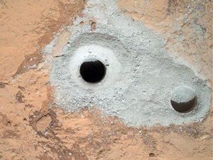 scavo su Marte